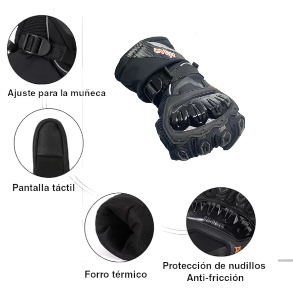 Guantes 100% Impermeables caña larga - Imagen 2