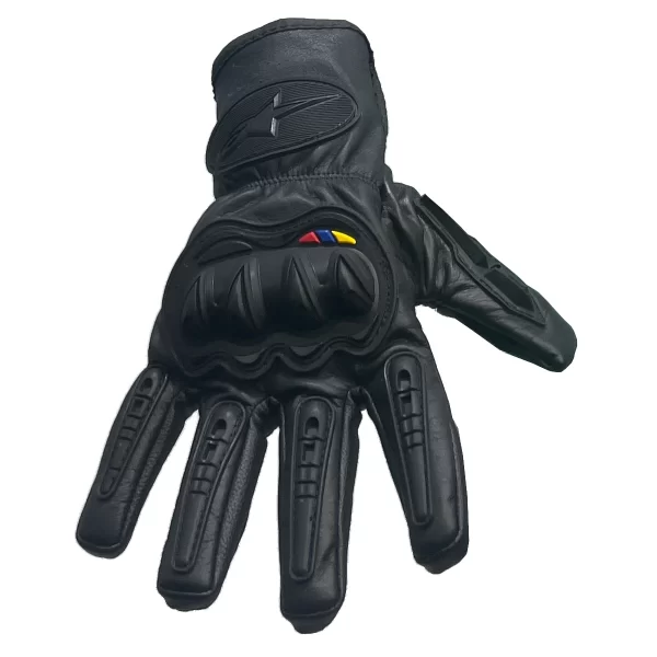 GUANTES EN CUERO PARA MOTOCICLISTAS - Imagen 4